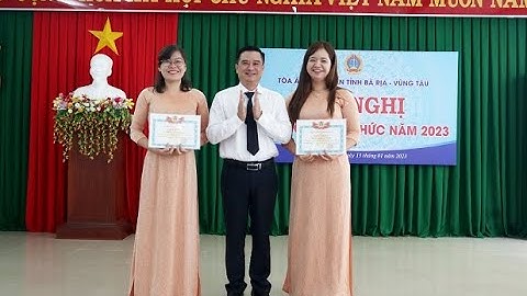 TANDBRVT | Hội nghị Cán bộ công chức năm 2023