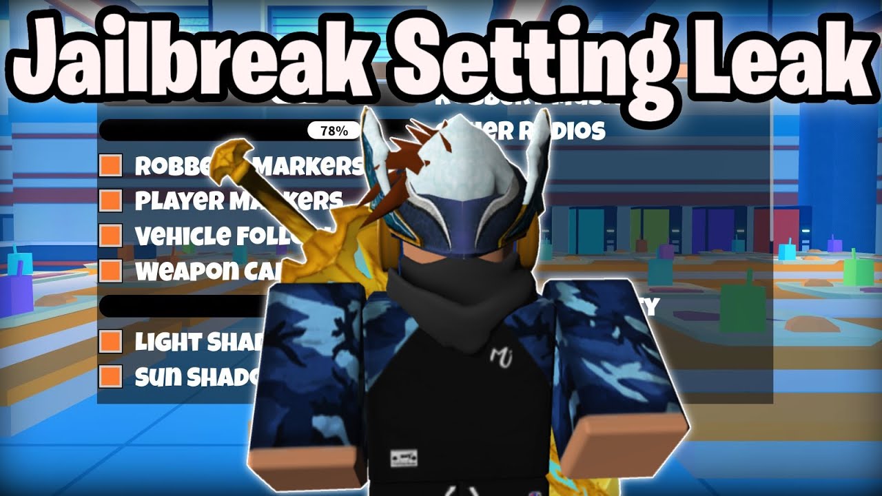 "NEW" Roblox Jailbreak Settings Leak