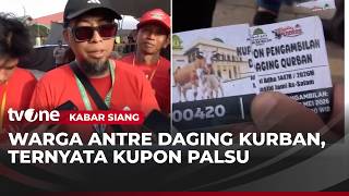 Puluhan Warga Sampit jadi Korban Penipuan Kupon Pembagian Daging Kurban | Kabar Siang