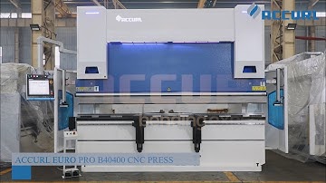 ACCURL CNC Bending: 400 ton 4000mm CNC 6 Axis Press Brake