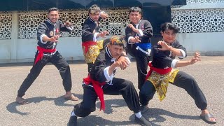 DEMO JURUS IKSPI KERA SAKTI PENGUKUHAN PENCAK SILAT MILITER 