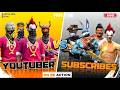 FREE FIRE LIVE 1 VS 4 GUILD TEST FULL REACTOIN Freefirelive Satyardxlive Guildtestlive