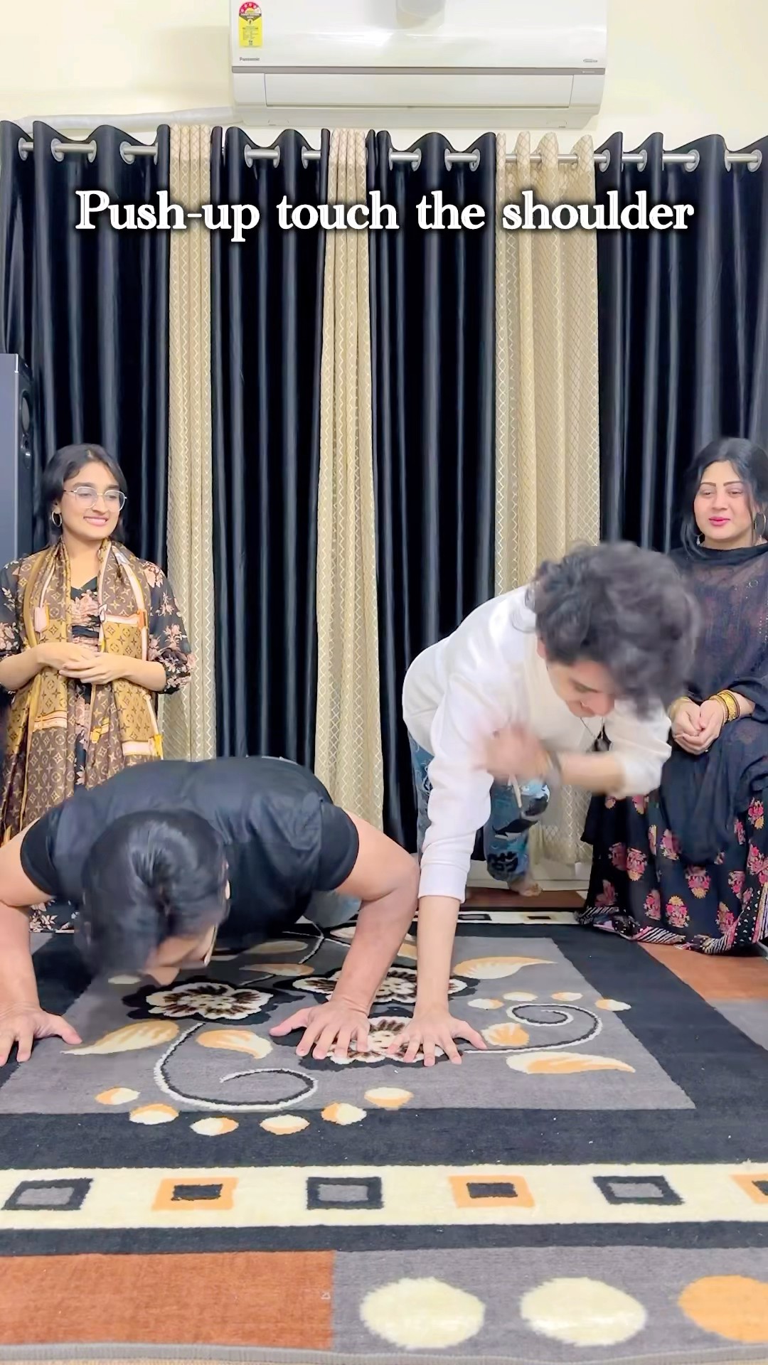 Push Up Challenge? #zidaanshahidaly #comedy #shorts