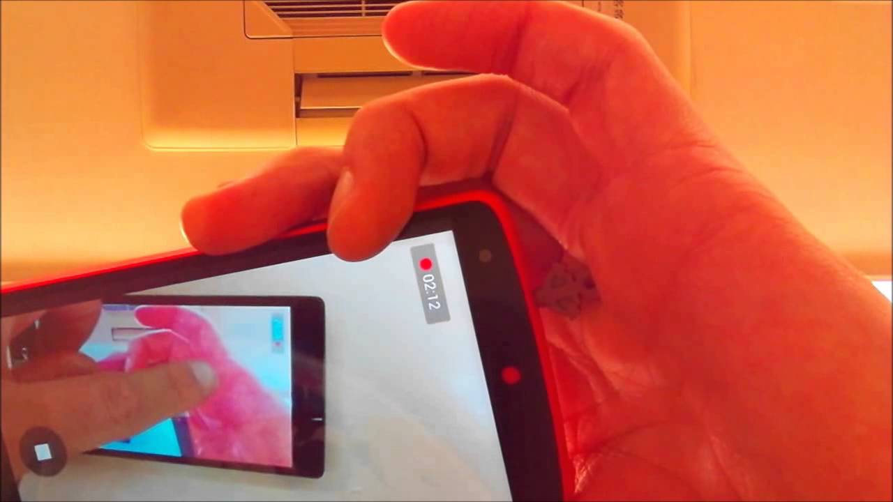 スマホとスマホを合わせ鏡のように撮影すると Youtube