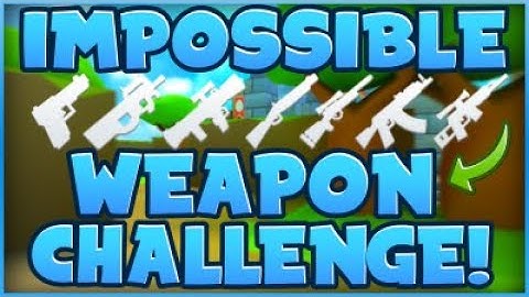 Impossible Weapon Challenge | Shell Shockers