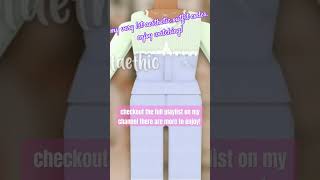 my very first aesthetic BLOXBURG outfit & BERRY AVENUE codes clothes #roblox #brookhaven #roleplay