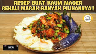 RESEP BUAT KAUM MAGER - SEKALI MASAK BANYAK PILIHANNYA!!