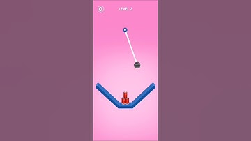 Rope Slash - Gameplay Walkthrough Part 1 - Level 2-5 (iOS, Android)