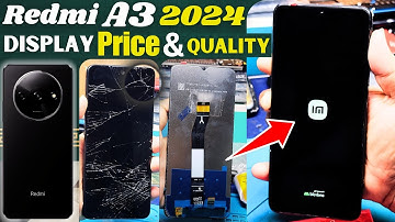 Redmi A3 Screen Replacement Redmi A3 2024 Display Replacement How To Change Redmi A3 Lcd Disassembly