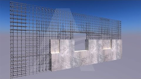 How Wall PythonPart can detect and create reinforcement for niche/recess? | by ALLTO PythonParts