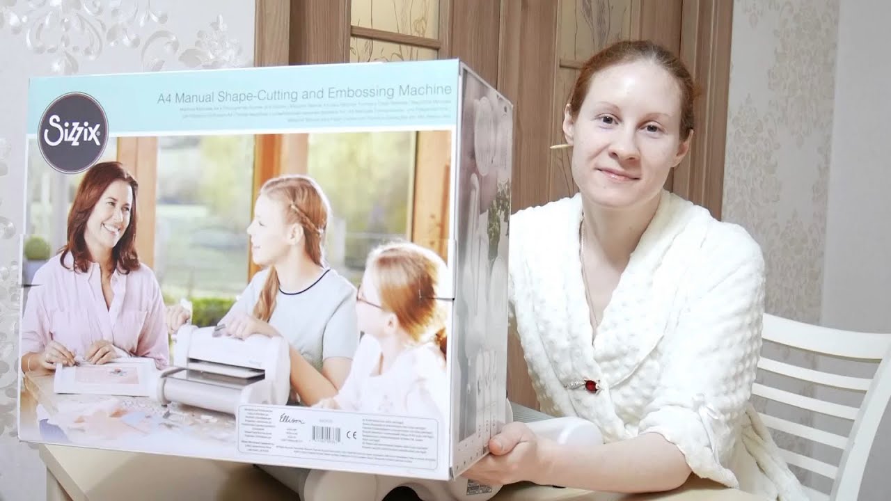Распаковка машинки для вырубки и эмбоссирования Sizzix Big Shot Plus