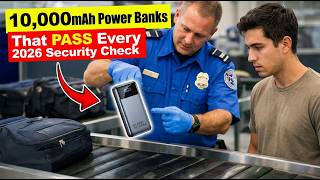 TOP 3 Power Banks That PASS Every 2026 Airport Security Check | 10,000mAh Power Banks