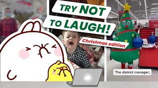 Molang and Piu Piu's Hilarious Christmas Try Not to Laugh Challenge! screenshot 5