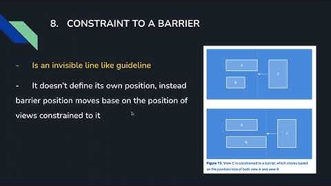 4. How to use the barrier in the ConstraintLayout #Barrier