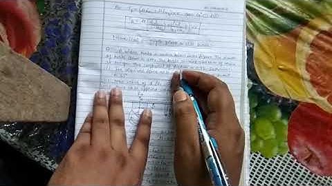 Purushottam Mishra - Numerical on shoe brake