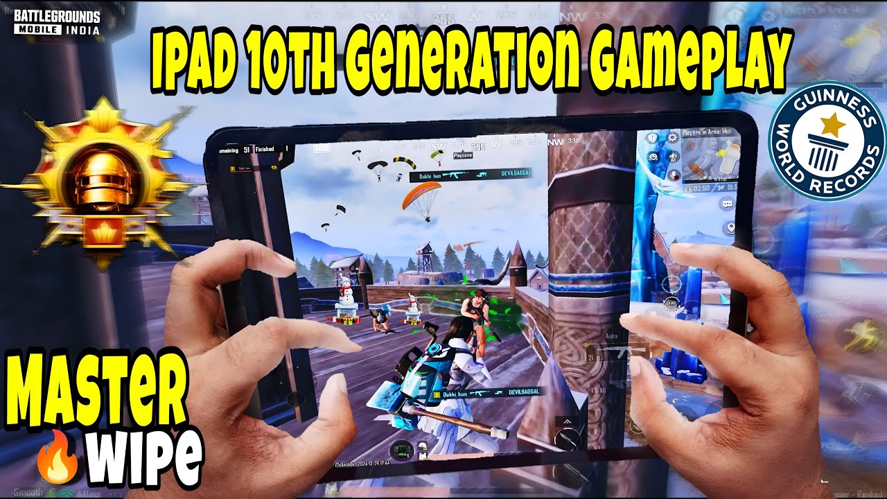 bgmi 3.5 update 🔥 ipad 10th generation bgmi test gameplay - YouTube