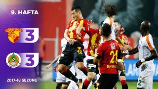 Göztepe 3-3 Alanyaspor 9. Hafta - 201718