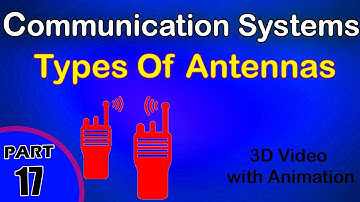 Types of Antennas | Communication systems | class 12 physics subject notes lectures|CBSE|IITJEE|NEET