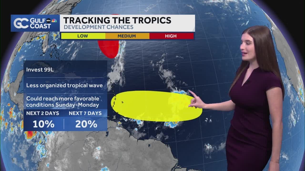 Tropical Storm Fernand to potentially form in the Atlantic