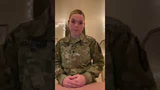 Army Values Public Speaking Presentation