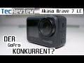 DER GoPro KONKURRENT? | Akaso Brave 7 LE Action Cam im Test! | TecReview | deutsch | 4K60p