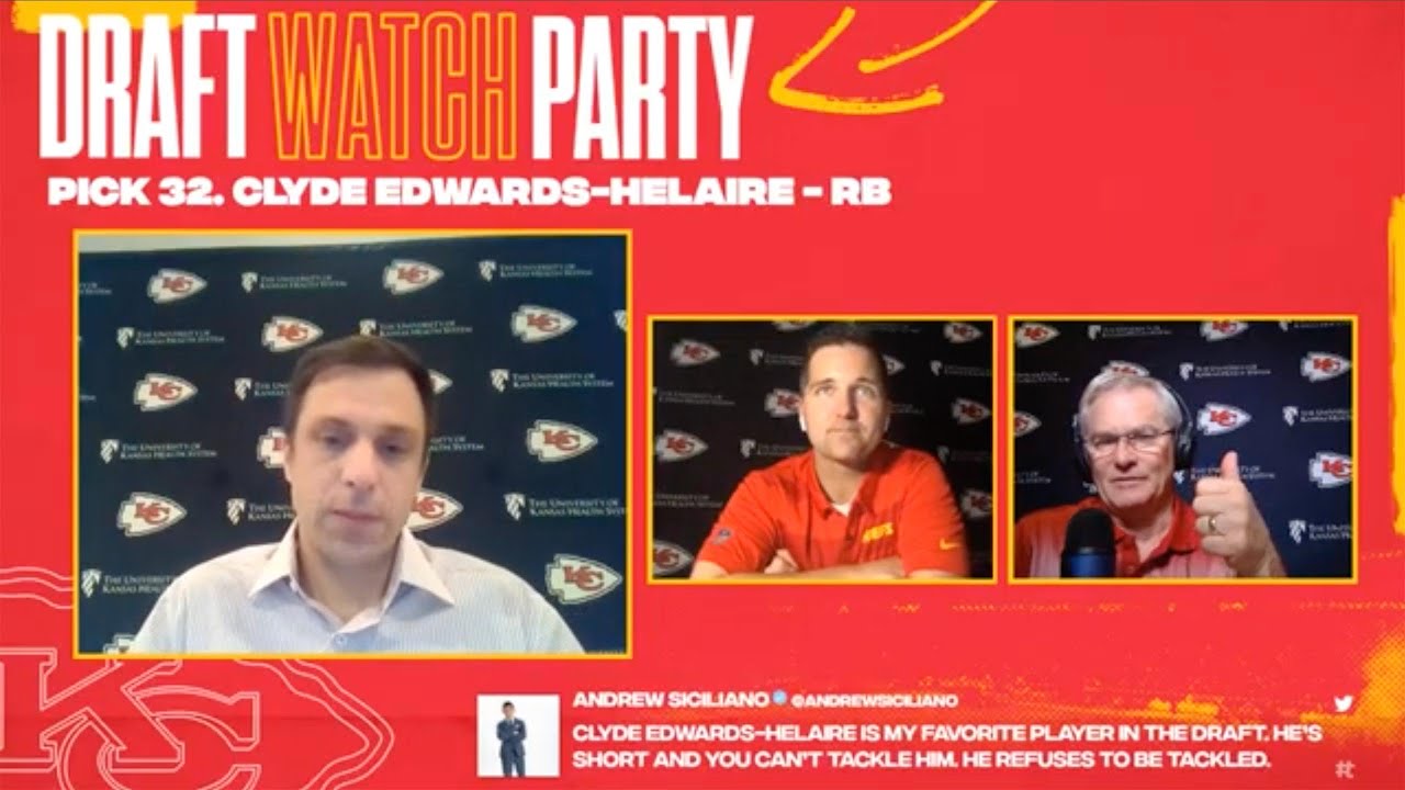 NFL Draft Day 1 Recap Chiefs Watch Party YouTube