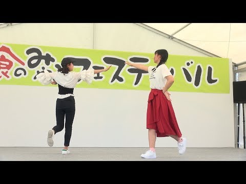 ばえます☆家 りあん&かれん『Over The Future/可憐Girl’s』＠倉吉市 大御堂廃寺跡 特設ステージ 20180624