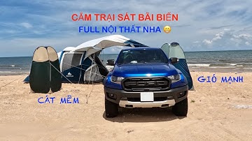 BEACH CAR CAMPING-CẮM TRẠI PICNIC BÃI BIỂN