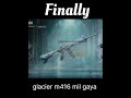 Finally Glacier M416 Mil Gaya #finally #glaciergaming ##m416glacier #trandigshorts #bgmilive #reel