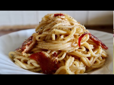 Video: Bacon Pasta: Mga Recipe Ng Larawan Para Sa Madaling Pagluluto