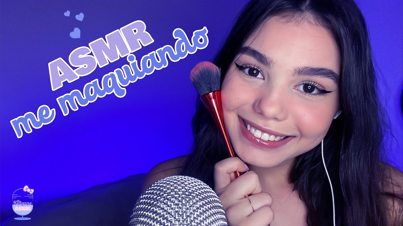 ASMR: me maquiando 💆🏻‍♀️💄