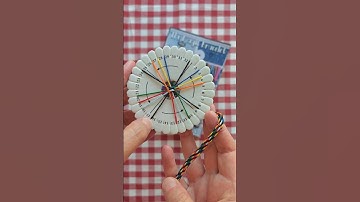 Kumihimo Tutorial Simple Spiral Technique (16 Threads)