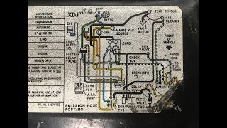 1984 GMC Jimmy Vacuum Diagram & Routing Solved!!