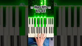How To Play Blues Piano: Riffs in Key of E (Synesthesia Improvisation Lesson)