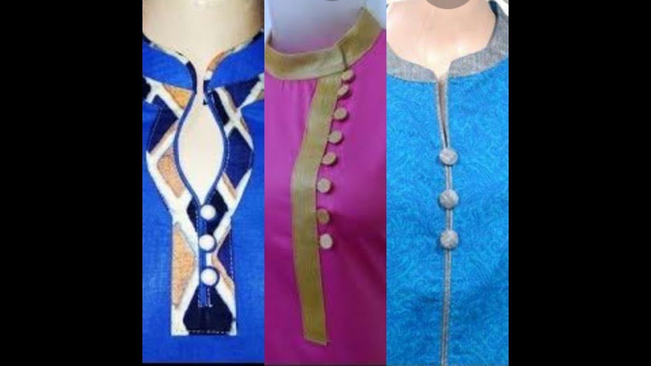 Latest fashion neck collar designs for girl 2020 YouTube