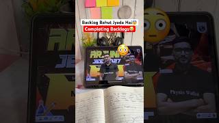 Backlog Complete Kaise Kar Raha hu?😭| JEE | #studyvlog #jee2028 #jeeaspirant #minivlog #shorts