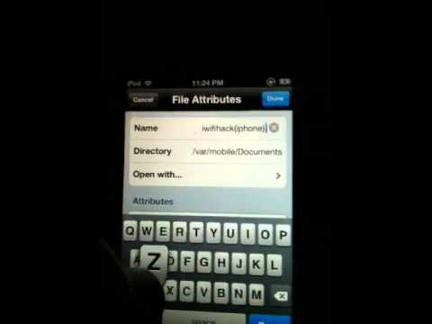 iwifihack for iphone