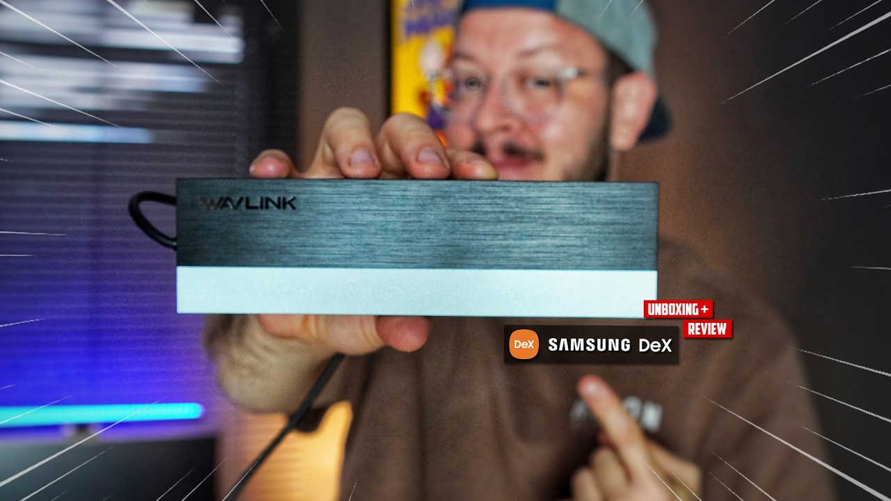 The best 12-in-1 USB DeX dock for Samsung I've ever used! WAVLINK