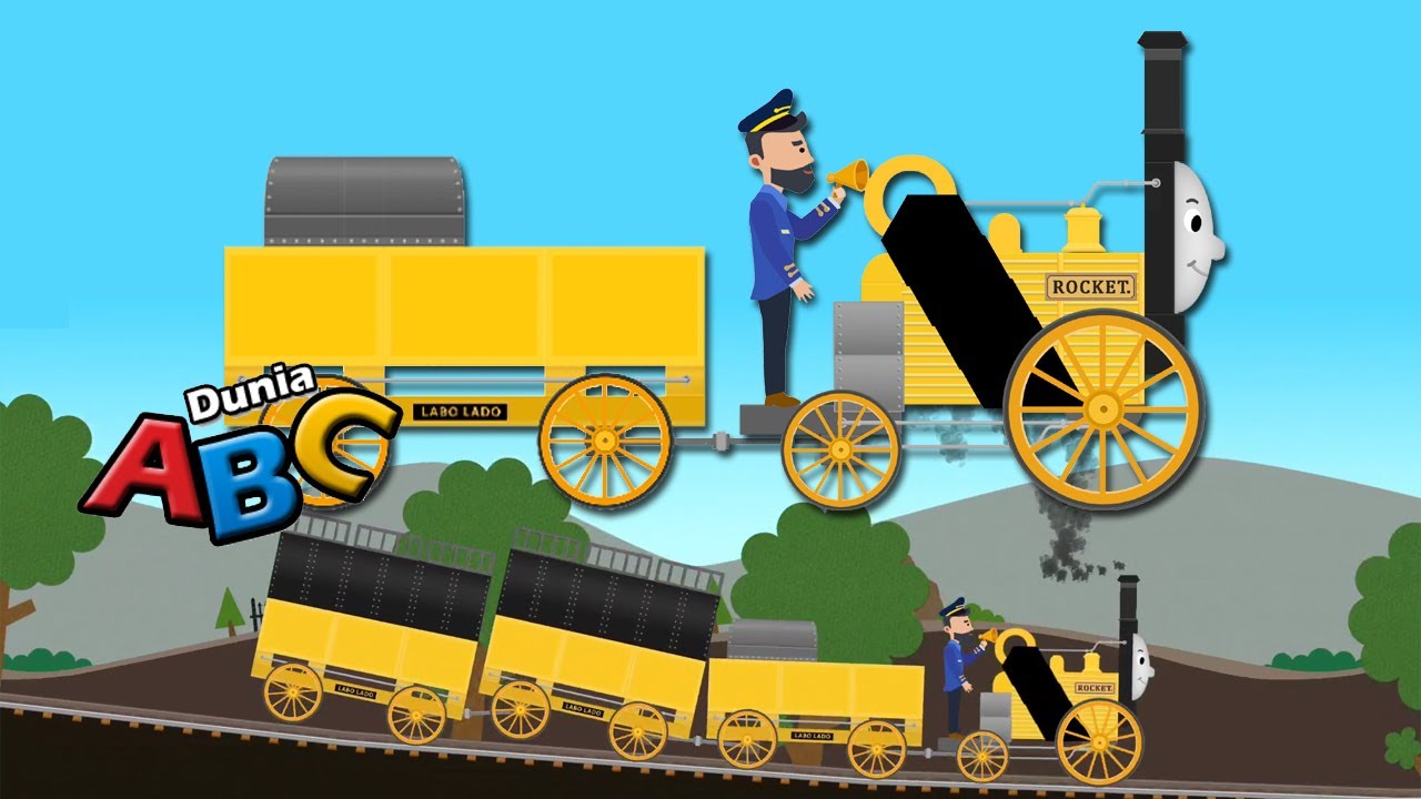 Mengenal Lokomotif Rocket Stephenson, Pelopor Kereta Modern! | Dunia ABC