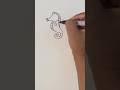 How To Draw Seahorse step by step #easydrawing 😊