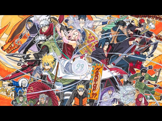 NARUTO TOP 99 Characters Final Results 