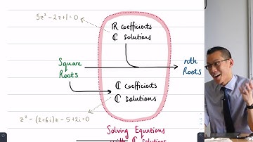 Equations with Complex Solutions (1 of 2: Relation to square roots)