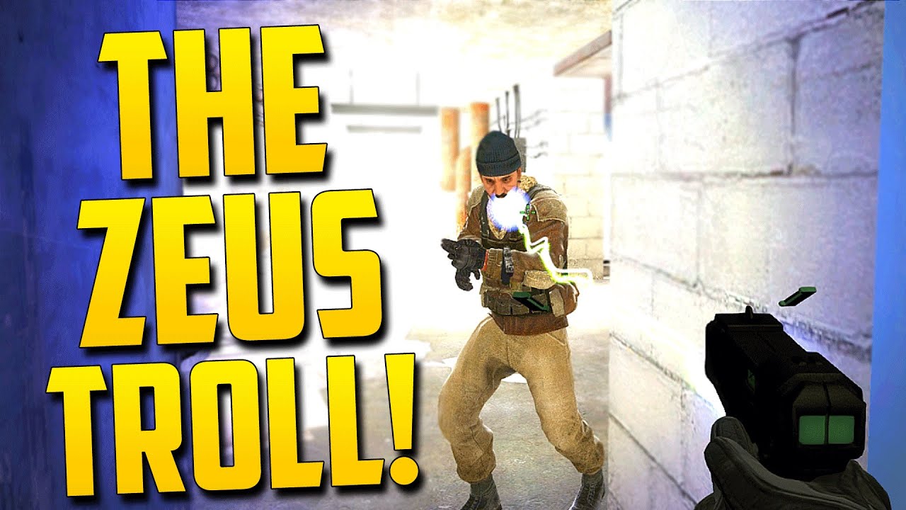 THE ZEUS TROLL! - CS:GO Funny Moments in Competitive - YouTube