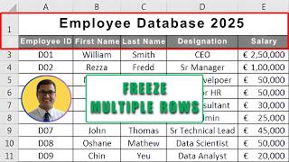 How to Freeze Multiple Rows in Google Sheets 2026