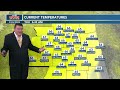 Fog possible this morning, then mostly sunny and warm this afternoon