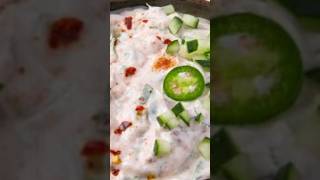 PURE VEG.RAITA RECIPE | Dahi raita recipe shorts dietfood youtubeshorts  dahiraita