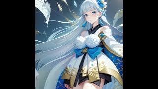 [Eng2] Yuki Onna Song [AI] - Onmyoji Game -[Frozen Lamen] #waifu  #shikigami #onmyojiarenashikigami