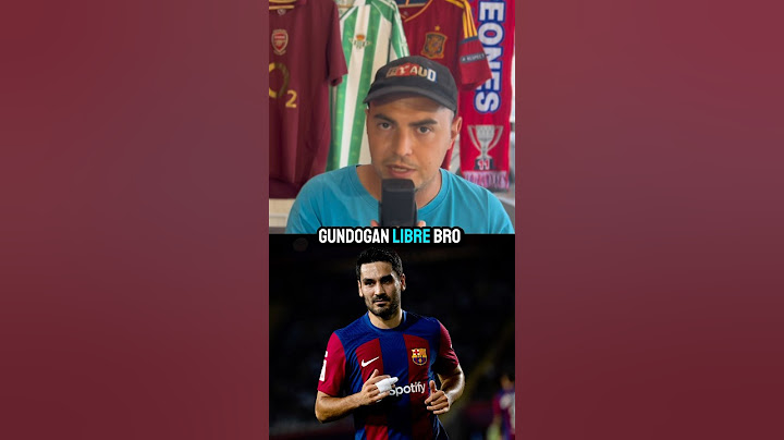 Es un error dejar a Gundogan salir del Barça! #Gundogan #FCBarcelona #Barça #Fichajes #Futbol