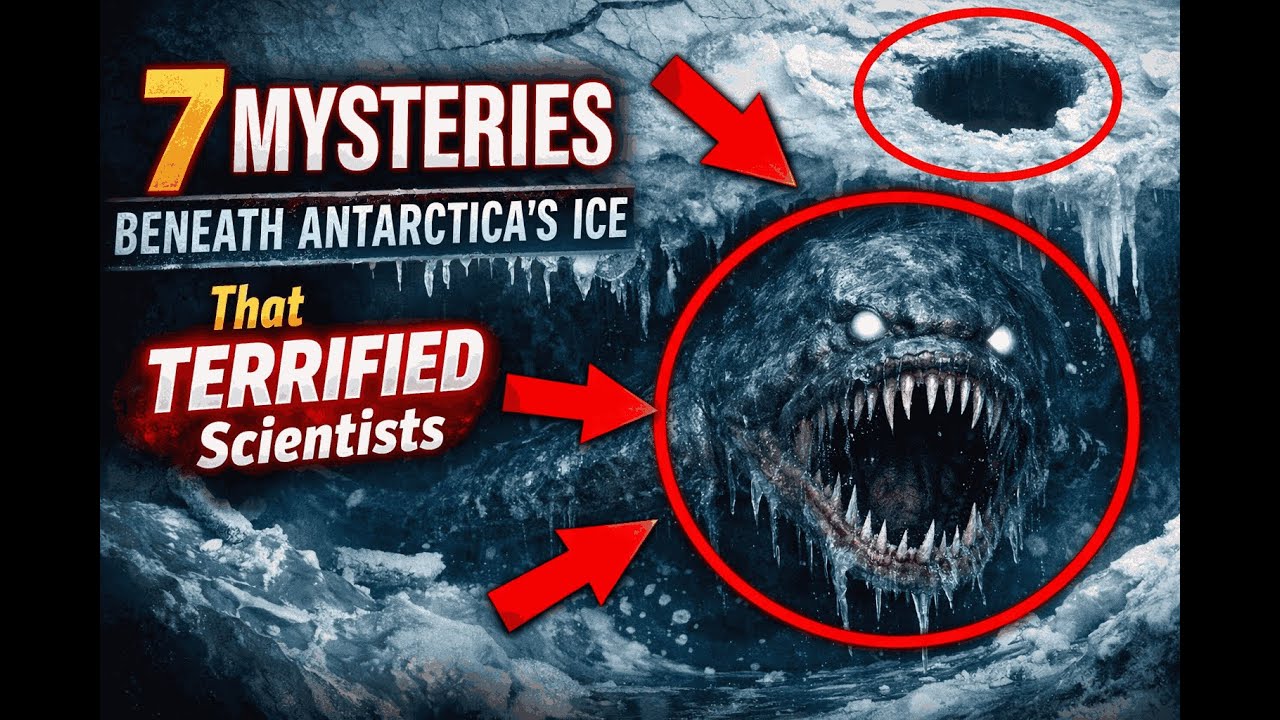 7 Shocking Discoveries Beneath Antarctica That Challenge Everything We ...