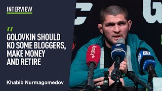 'Gennady Golovkin is a legend whether he beats Canelo or not' - Khabib Nurmagomedov's advice to GGG